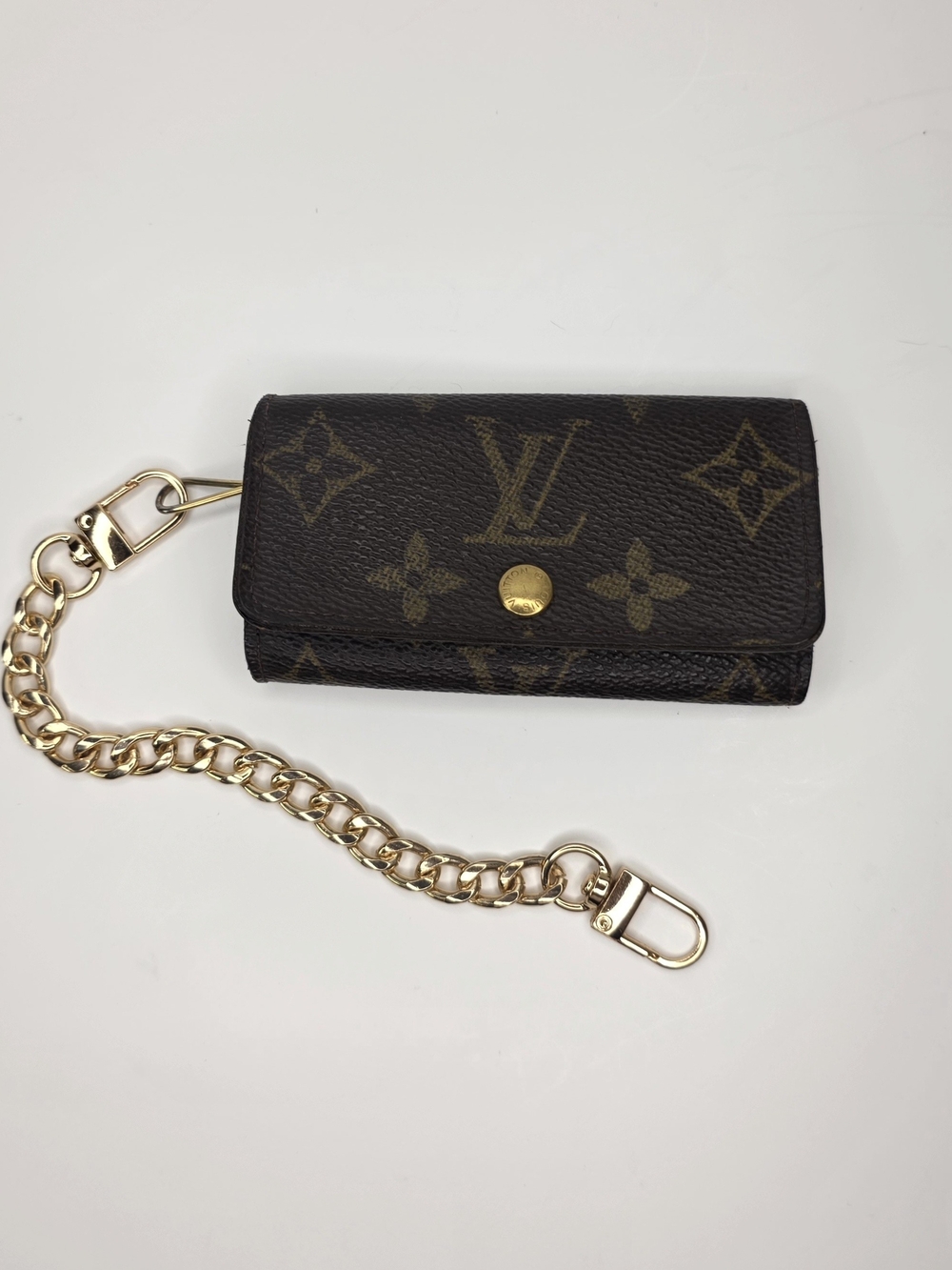 Louis Vuitton Monogram 4 Key Cles Case ✨️ Authentic ✨️